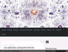 Tablet Screenshot of inclassablesmathematiques.fr